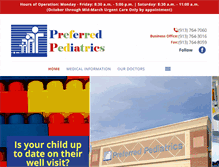 Tablet Screenshot of preferredped.com